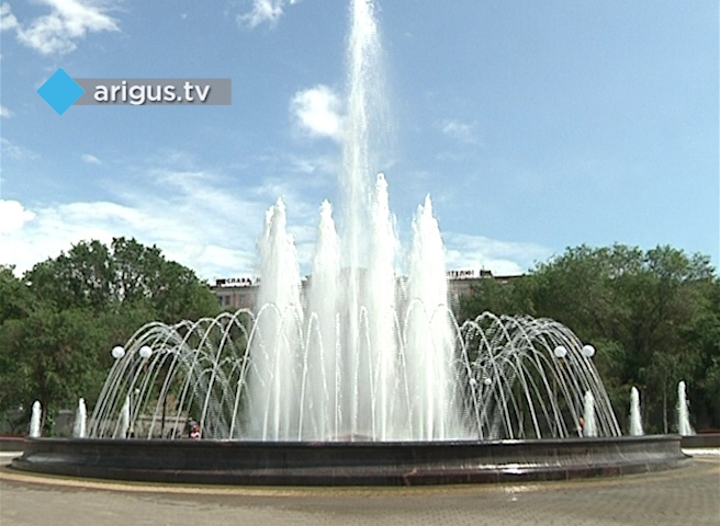 В Улан-Удэ фонтаны заработают в День Победы