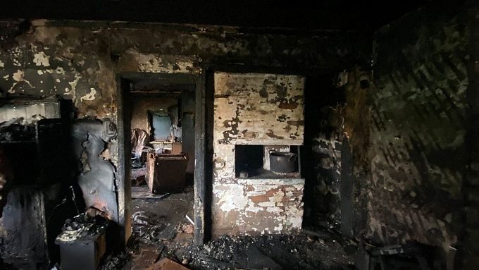 26-летняя девушка погибла на пожаре в селе Бурятии. ФОТО