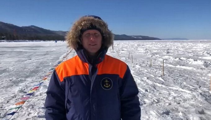 В Бурятии проверили толщину льда перед «Байкальской рыбалкой»