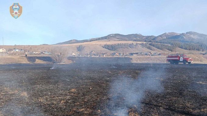 В Бурятии сгорело 100 гектаров сухостоя с начала года
