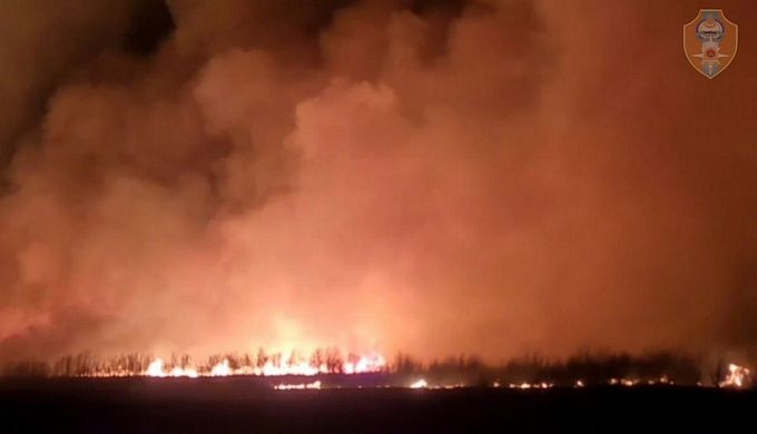 В Бурятии сгорело больше 330 гектаров сухостоя