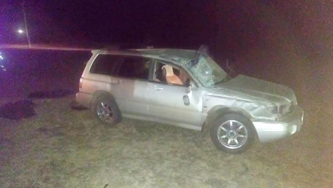 Водитель «Субару» погиб, перевернувшись на трассе в Бурятии